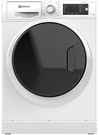 Bauknecht WM Sense 9A Waschmaschine Frontlader/8kg/Active Care Color+/kraftvolle Fleckentfernung/Dampf Programme/Steam Hygiene mit Antivirus/Steam Ref, Weiß [Energieklasse A]