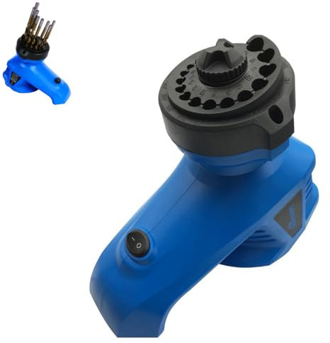 DJSDN Bohrerschärfer, elektrischer Bohrerschärfer for Spiralbohrer, Bohrerschärfer, Schleifmaschine, 3–12 mm Bohrerschärfer, Maschine for Bits (Color : European Standard 220V)