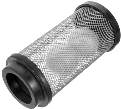 PRETYZOOM Filtre à Boules Flottantes pour Autolaveuse en Acier Inoxydable, Filtre à Mailles Tissées, Accessoire De Remplacement pour Réservoir D'eaux Usées, Filtration pour Nettoyage Professionnel