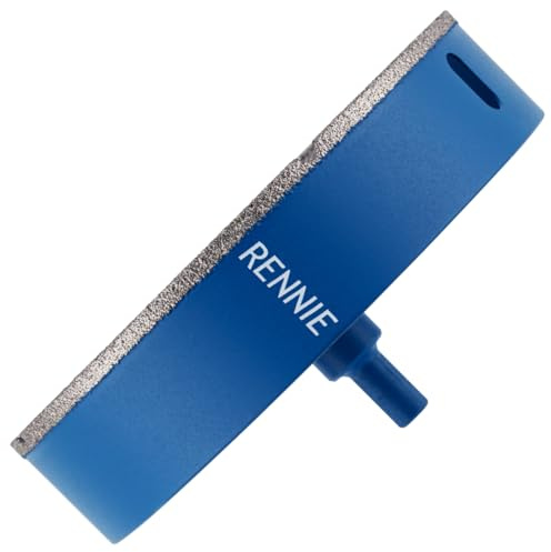150mm Diamond Hole Saw Drill Bit With Tri Shank For Tiles & Ceramic | Porcelain Tiles Slate Stone Granite Marble Glass. Diamond Core Holesaw / Hole Cutter