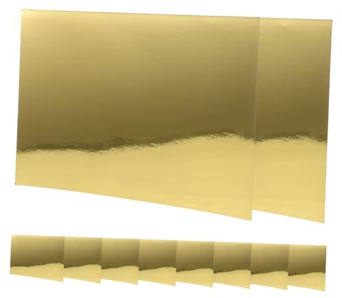 PHENOFICE 10 Blatt Reflektierender Spiegelpapier Glänzendes Metallisches Karton Spiegelblatt Zum Basteln Schneiden Oder Formen Für Scrapbooking-projekte