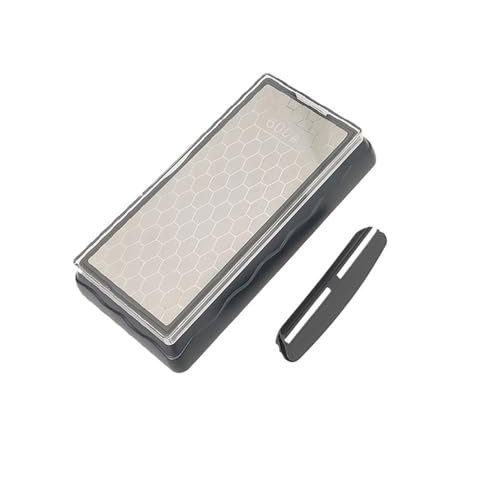 Whetstone Knife Sharpener Double-sided Diamond Stone Professional Sharpening Stone Oil Stone Plate For Kitchen Knives Whetstone Grind Tool For Garden Tools Kitchen Knives Chisels Axes(600 1200 grit)
