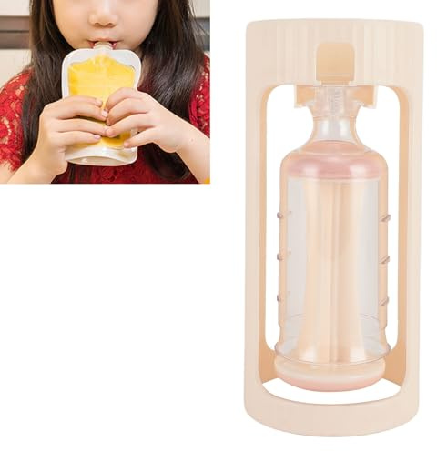Squeeze Station für Hausgemachte Babynahrung, Beutelfüllstation für Püreefutter für Babys und Kleinkinder, Obstpüree -Babynahrungsbeutel -Beutel -Füllmaschinen mit 10 Stück 118