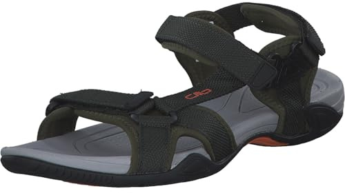 CMP HAMAL HIKING SANDAL, Sandalo Sportivo Uomo, Jungle, 43 EU