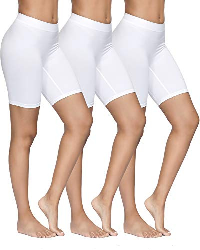 YADIFEN Cycliste Short Femme Taille Haute Slip Panty Anti Frottement Cuisse sous-vêtements Short sous Robe Short