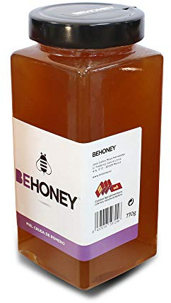 Miel BEHONEY 100% Cosecha propia apicultor Murcia España (Miel Cruda de Romero, 770 gr)