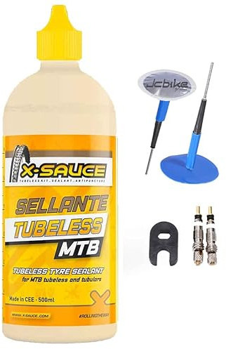 X- Sauce +Setas reparación Cubiertas tubeless