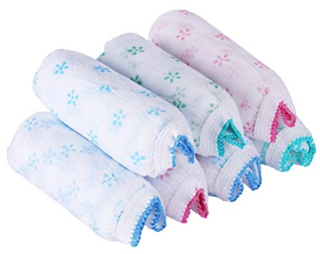 Artibetter 7 Pezzi Mutandine USA E Getta Dopo Il Parto Biancheria Intima di maternità Mutandine Non Tessute Slip di Carta Mutande per Viaggi a Casa-Taglia L (Colore Misto)