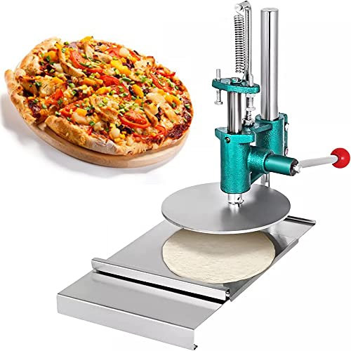 MNSSRN Pressa per Pasta per Pizza, Pressa per Pasta per Pizza Manuale, Pressa da Forno, Pasta Prefabbricata per Pizza, Pressa per Pizza