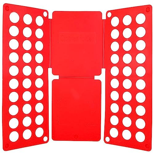BORSAD Faltbrett Für Kinder Faltbrett Für Kleidung Erwachsene (Farbe : Rot, Size : Erwachsene)