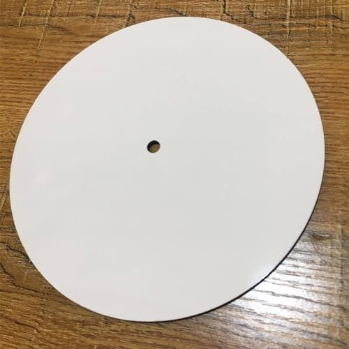 SPORTARC Quadrante rotondo vuoto, fai da te, in legno, ricambio fai da te, orologio circolare in legno con pellicola protettiva bianca (30 cm), Come da immagine