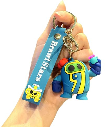 DaengGeGe Schlüsselanhänger, Anime Anhänger, Kleine Geschenke für Adventskalender, Bag Pendant for Boys and Girls (C)