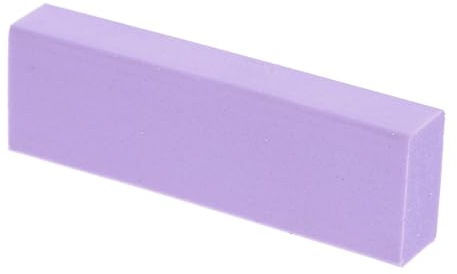 UTHCLO Estropajo de Goma Quitamanchas de Baño Morado 8 Cm, Bloque Abrasivo de Caucho para Cocina y Baño, Piedra de Limpieza para Acero Inoxidable, Removedor de Depósitos de Cal,