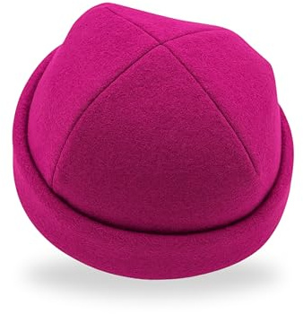 frihed.® Saunahut Herren & Damen Berry - Saunamütze & Sauna Filzhut aus Wollwalk - 100% Schafschurwolle - Sauna Kopfbedeckung - Flexible Größe - Made in Lüneburg