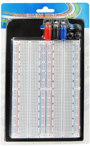 ZY-204 Solderless Breadboard Circuit Test Board 1660 Tie Point 3 Binding Post Solderless Breadboard Circuit Test Board For Electronics Project