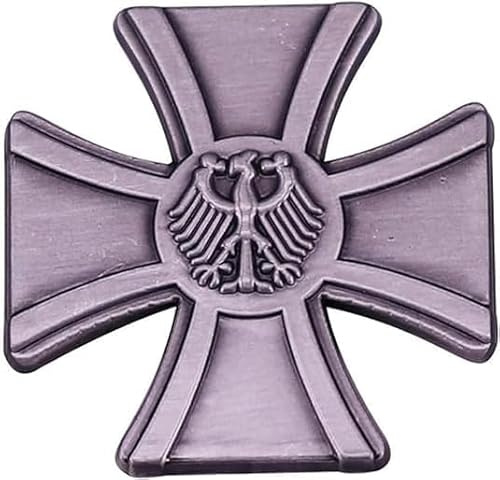 Generisch Bundeswehr Veteranenabzeichen Abzeichen, Kreuz Abzeichen Brosche, Retro Kreuz Anstecknadel, Anstecknadel Emaille Modeschmuck Dekorieren