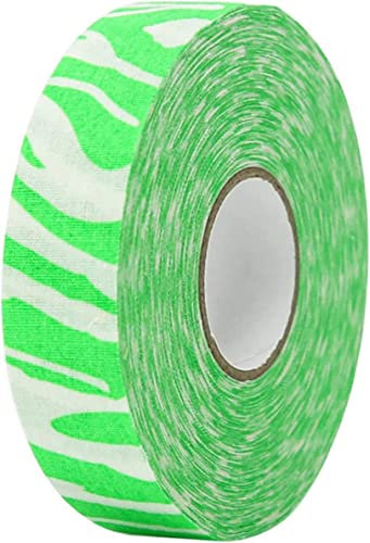 Schläger Tape,Eishockey Tape,Hockeyschlägerband, Sport-Eishockey-Griffband Anti-Rutsch-Stoff-Eishockeyband für Hockey, Squashschläger, Badmintongriff, Springseil, Angelrute(Grün)