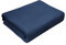 Aparatos De Climatización eléctrica de 59 x 31,5 Pulgadas Capa de Calentamiento rápido Falda térmica eléctrica Configuración del termostato Alimentado por USB Bolsillos de Radiadores (Navy, One Size)