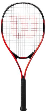 Wilson Pro Staff Precision Junior 25 Tennis Racket - Black/Red