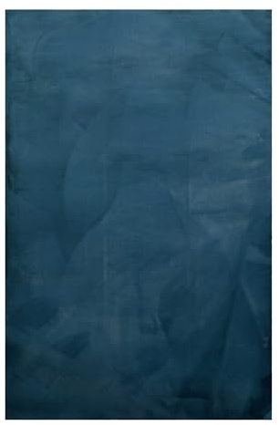 Homie Living Vita getufteter Hochflorteppich, 160 x 230 cm, Petrol | weicher Hochflor Teppich, Schlichtes, modernes Design hochwertig getuftet für Wohnzimmer, Schlafzimmer und mehr