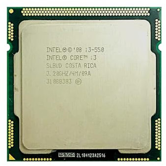 Intel Core i3-550 3.20 GHz Dual-Core Quad-Thread 4 MB Cache 73 W CPU Processore LGA 1156
