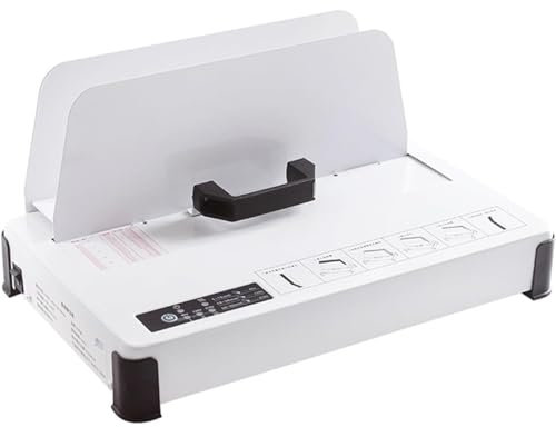 GAYAYAS Automatische Bindemaschine, A3/A4/A5 Thermobindemaschine, Papierbindemaschine Elektrischer Desktop-Blattbinder, für Dokumentverträge