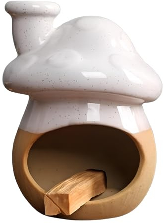 Soporte Moderno de Palo Santo Quemador de Palo Santo Quemador de Incienso de Cerámica para Palos de Madera Recipiente para Incienso para Yoga y Meditación