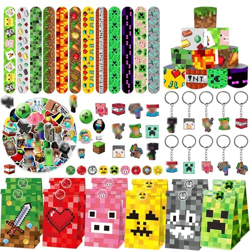 SupaWeiss 106pcs Party Bag Filler for Birthday,Party,School Reward