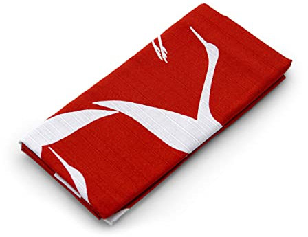 Maruwa Schöner Schal und originelle Tasche. Kreative Geschenk-Verpackung. Furoshiki Kuren XL, original japanisches Tuch