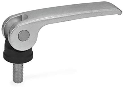 Tenditore eccentrico lungo, 101 mm, disco di appoggio rigido, vite M8 da 20 mm.