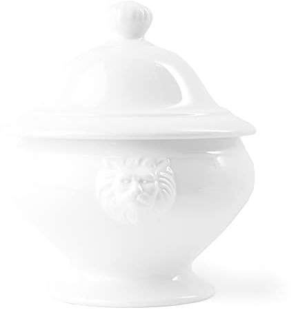 Porzellan Löwenkopfterrine 3,3 l mit Deckel