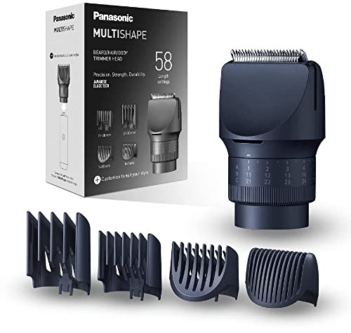 Panasonic ER-CTW1 MULTISHAPE - Sistema modular de cuidado personal, recortador de barba y cortapelos para hombres