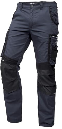 PUMA Workwear Precision X Arbeitshose für untersetzte Größen - Premium Bundhose für Herren, mit vielen Taschen und verstärkten Kniepartien - für Handwerk, Produktion und Baugewerbe