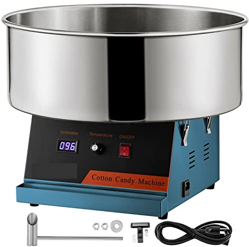 Electric Cotton Candy Machine - Commercial Candy Floss Maker For Carnivals, Birthday Parties - Durable & Versatile Marshmallow Sugar Floss Maker