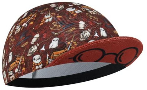 Corsehild Cartoon Fahrradmütze Unter Helm Radsport-Kappen für Unisex Fahrradmütze