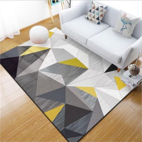 RUGMRZ Teppich Auslegeware Moderne Geometrie Teppich kinderzimmer vorleger Teppich Teppich eingang200X350cm