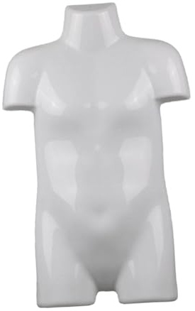 Perfeclan Kinder-Schaufensterpuppe, Torso, Kleiderschaufensterpuppe, hängender Torso, Kleiderbügel, Halbkörper für den Einzelhandel,
