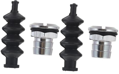 LIOOBO 4 Sets Rc Boat Sealer Boot 42mm Waterproof Push Rod Seal Organ Cover Aluminum Mount