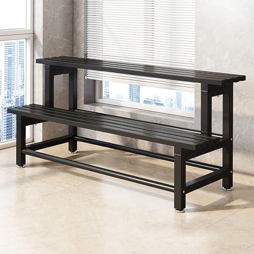 Supporto per piante in metallo a 3 livelli, scaletta per vasi di fiori, per interni ed esterni, mensola da giardino, per casa, patio, balcone, porta piante