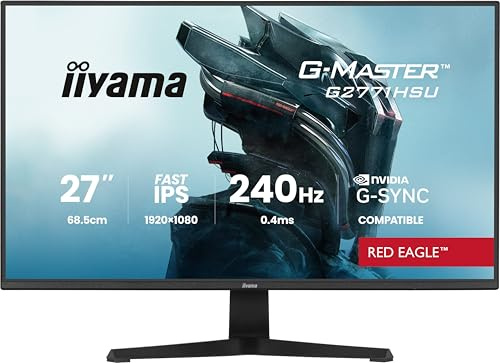 iiyama G2771HSU-B1-27 IPS, 1920 x 1080/240Hz, 2H1DP, USB-hub