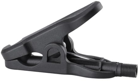 Helilyco Dunlop - Adaptador de válvula a válvula Presta para bicicleta para tubo de bomba de bicicleta, para ABS negro