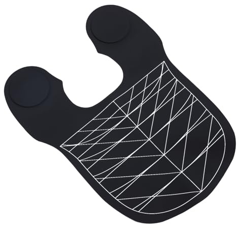 Generic Salong Hårklippande Krage Professionell Silikonneck Wrap Guardian för Frisörsalong Stylist Klippkappa för Salong Frisör, Vattentät för, Skönhetssalong (Svart)