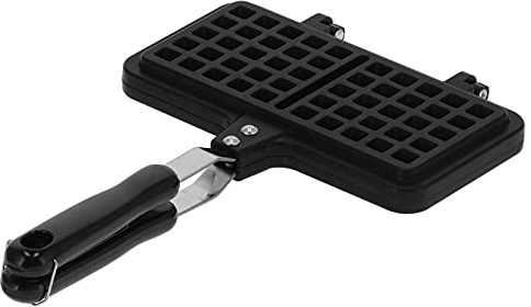 Akozon Convient pour les Gaufriers Domestiques – Moule de Cuisson Antiadhésif Double Face avec Poignées Confortables pour Cuisinières à Gaz et électriques – Idéal pour les Friandises Amusantes à