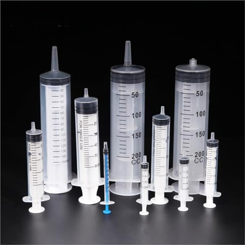 50 delar/parti engångsplast injektor matningspipett dispensering (1/2/5/10/20 ml) (1 ml 50 stycken)