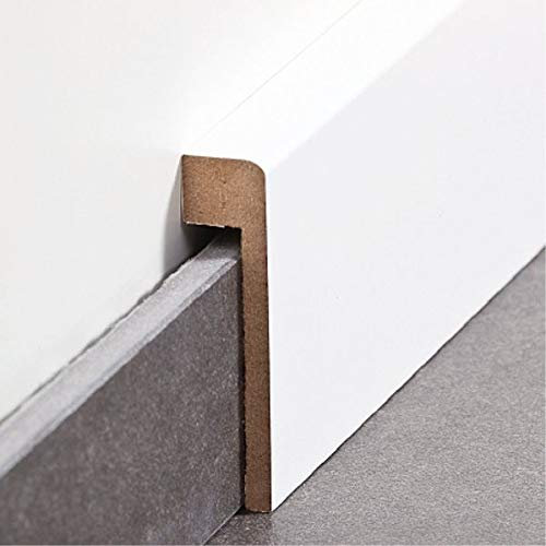 Couvre-plinthe pour plinthe en carrelage | Revêtement jusqu'à 85 mm | Plinthes professionnelles