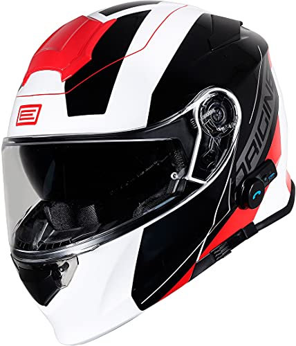 Origine Delta Spike Bluetooth Klapphelm Weiß/Schwarz/Rot M (57/58)