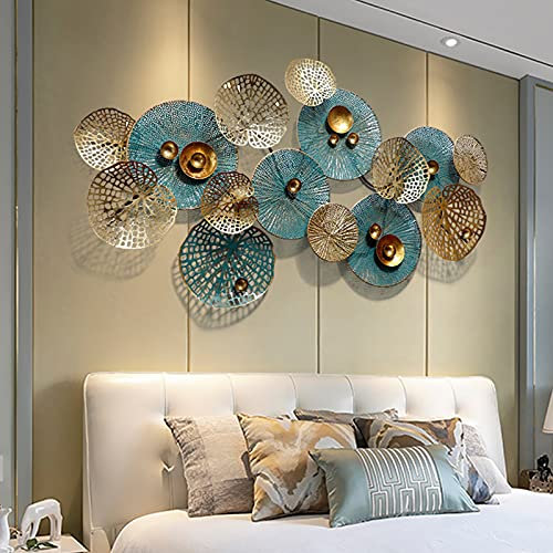 Wanddeko Metall,Moderne Abstrakte Kreative Handgemachte Skulptur Kunst,Indoor Outdoor Kunstwerk Für Wände,Ästhetische Raumaufhängung Home Akzente Dekor Für Wohnzimmer Schlafzimmer Home Office