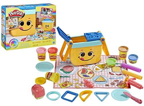 Play-Doh, Pique-nique des formes, jouets préscolaires de pâte a modeler