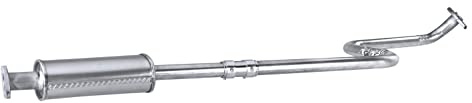 HELLA 8LB 366 021-791 Silencieux avant - Easy2Fit® Kit - avant - à trois pièces - Kit avec pièces d'assemblage - pour p.e. NISSAN MICRA II
