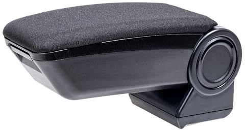 Rati Armster3 Armlehne mit Stoff Polsterung passend für VOLKSWAGEN CADDY 2020- Mittelarmlehne mit Staufach, passgenau zum Mittelkonsole